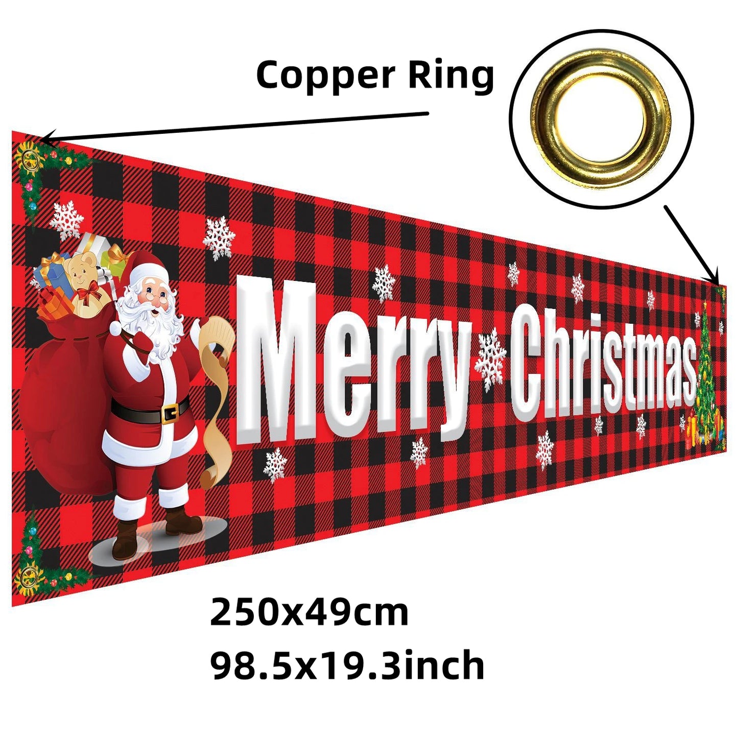 250cm Halloween Banner mit Kürbis und blutigen Handabdrücken für Indoor Outdoor