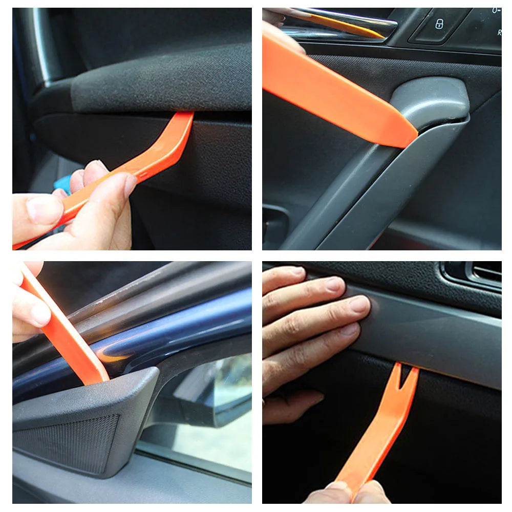 Schonend - Präzise: 4-teiliges Auto Panel Removal Tool Kit aus robustem Kunststoff