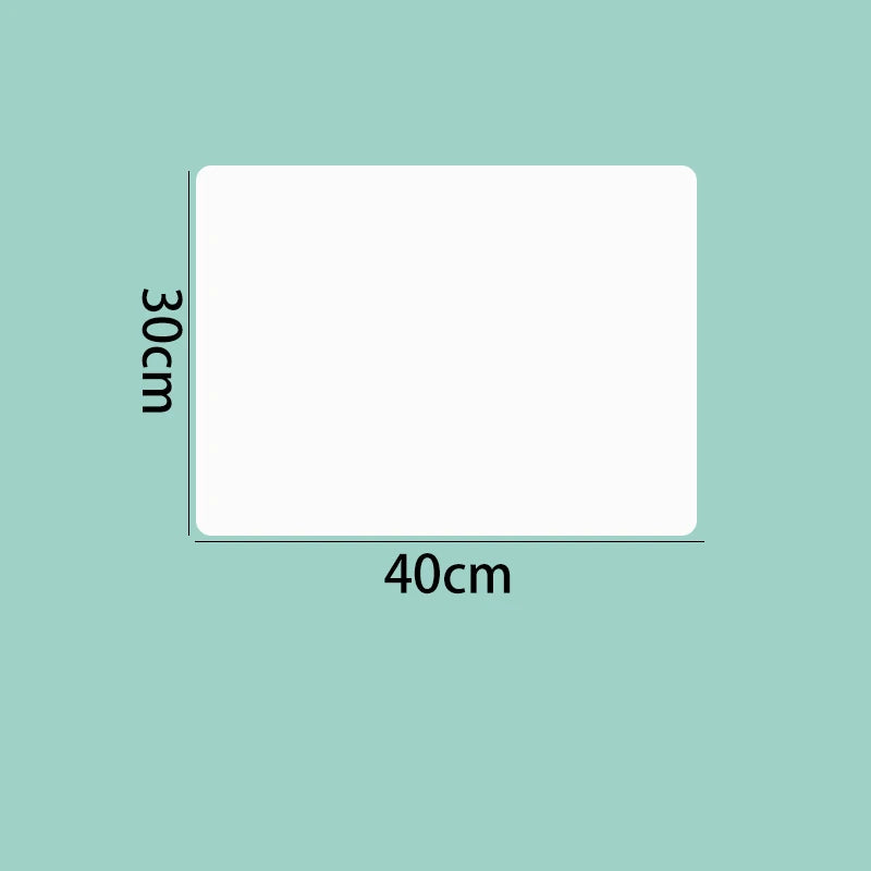 Große Silikonmatten in verschiedenen Farben für Küche Backen und Handwerk