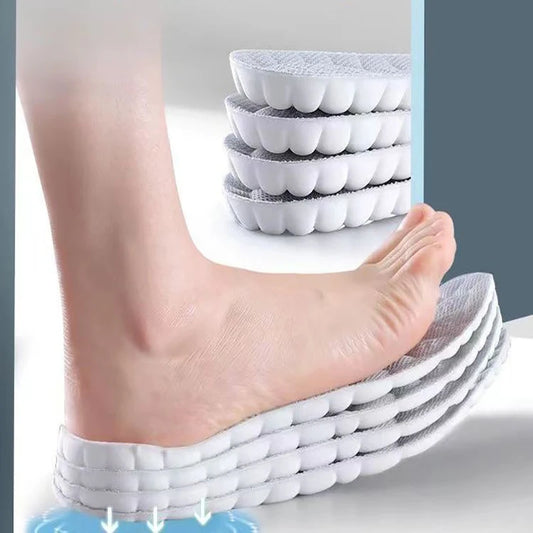 Hochelastische stoßdämpfende Einlegesohlen für Männer und Frauen