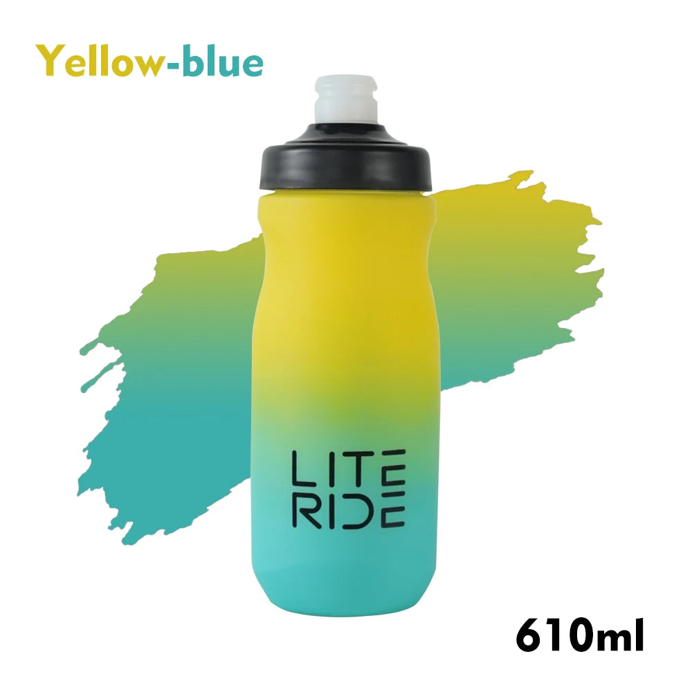 Robuste Fahrradflasche 610/710 ml – BPA-frei, tropffrei, ideal für MTB - Outdoor