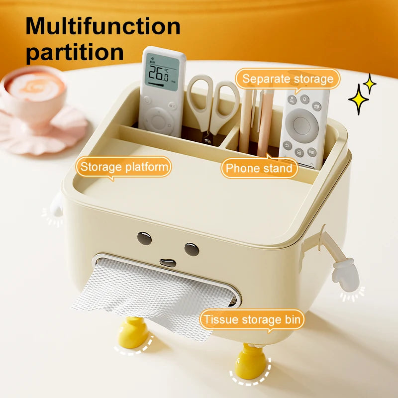 Ordnung - Stil vereint: Multifunktionale Papierhandtuch-Box aus robustem PP Kunststoff
