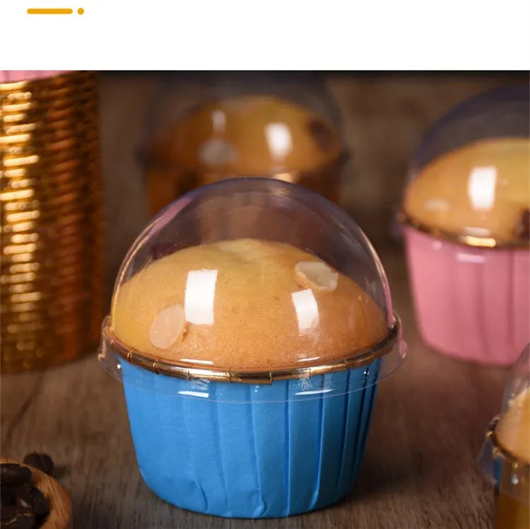 50 Mini Muffin Tassen Papier – 50er Set, vielseitig - umweltfreundlich gestalten