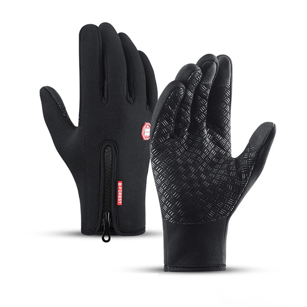 Winterwarme Touchscreen-Handschuhe Unisex – Spritzwassergeschützt - Rutschfest