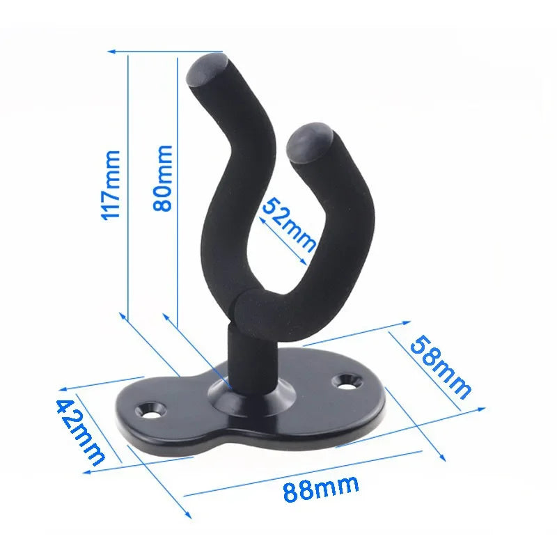 Universal Metall Wandhalterung Gitarre Aufhänger für E-Gitarre Ukulele