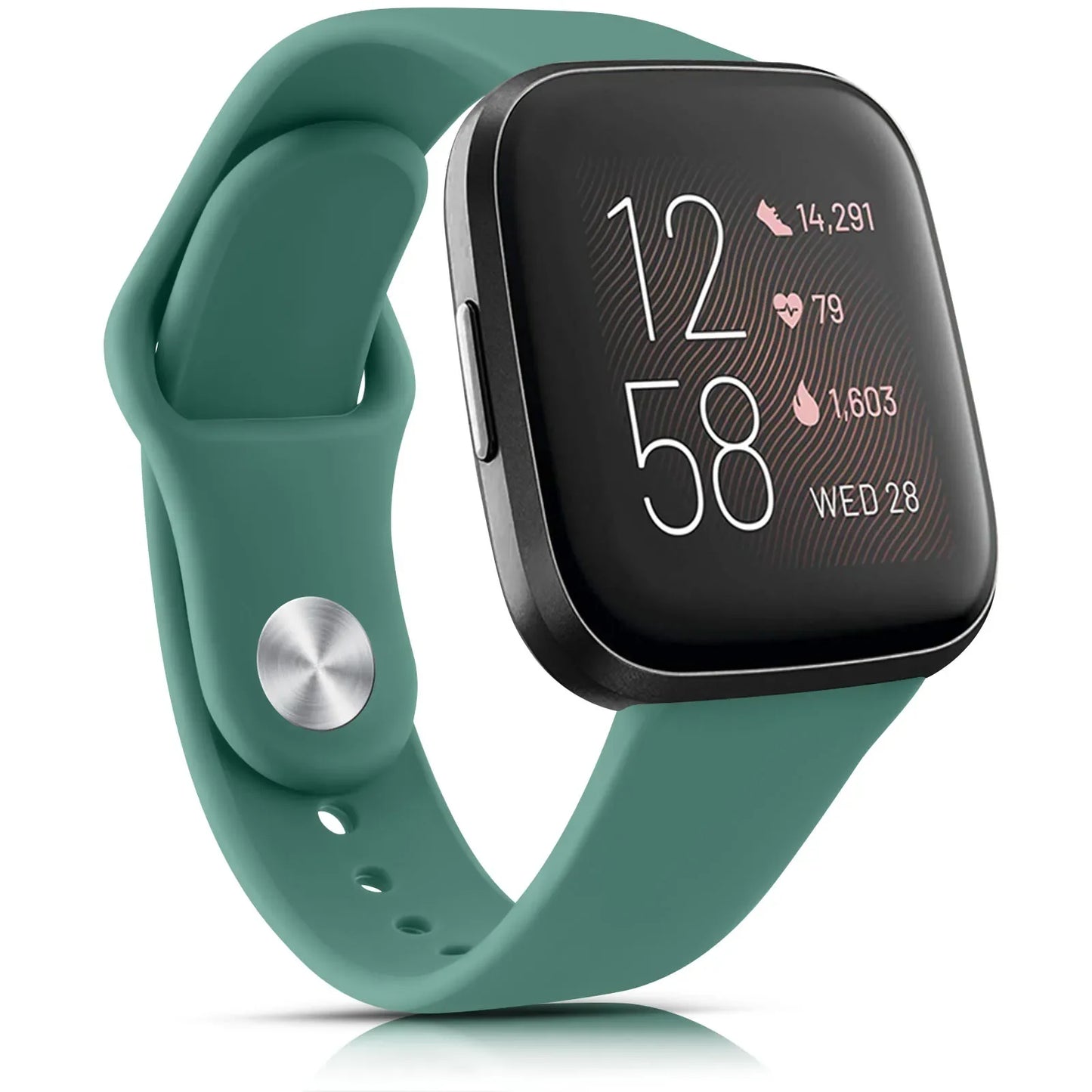 Silikon Armband Sport Ersatz für Fitbit Versa 1 2 3 4 Lite Sense 2
