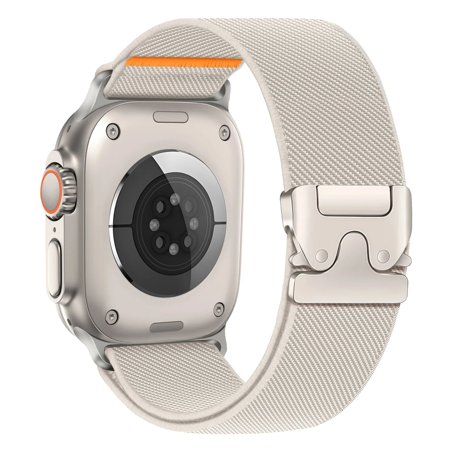 Elastisches Nylonband 2er Set für verschiedene Apple Watch Größen