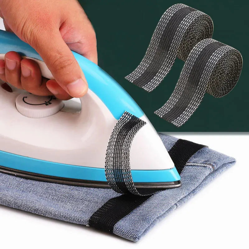 Schnelle Jeans-Reparatur: Selbstklebende Hosenpaste mit Bügelfunktion 2,5 cm