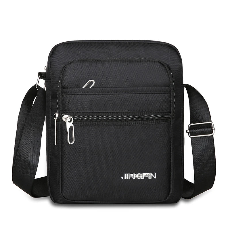 Wasserdichte Umhängetasche mit vierlagigem Reißverschluss – Unisex Businessbag