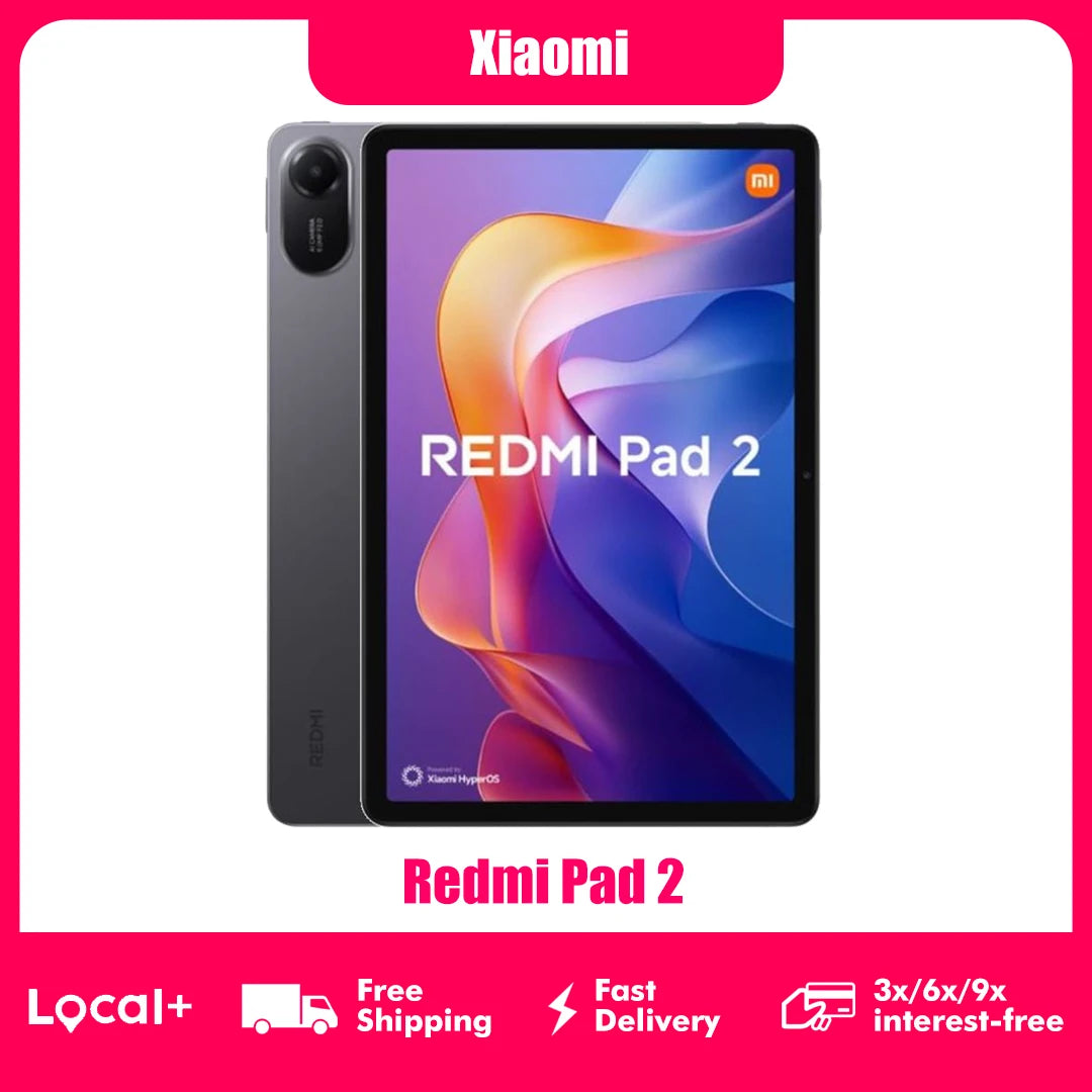 Xiaomi Redmi Pad 2 Tablet PC 11" mit 9000mAh und 6GB/128GB