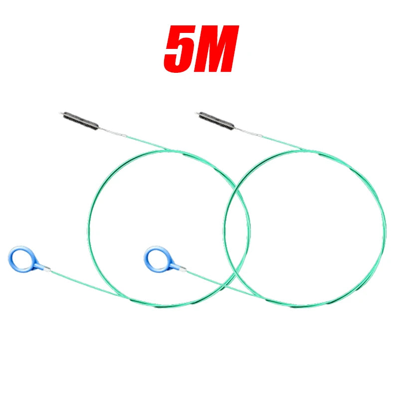 Flexible Reinigungsbürste 3-5 m Für Abflussloch Auto Rohr Reinigung