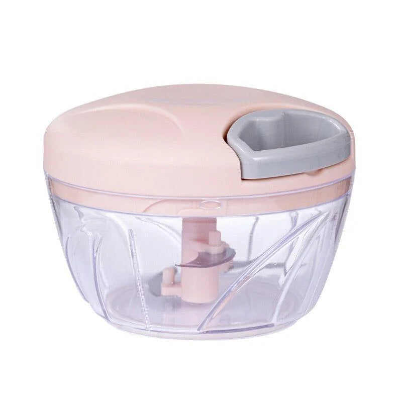 Manuelle Knoblauchpresse - Gemüsezerkleinerer aus Edelstahl, 500/900 ml
