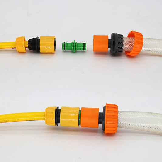 Schneller Kunststoff Extender für Gartenschläuche ½, ¾ - 1 – 5er Set