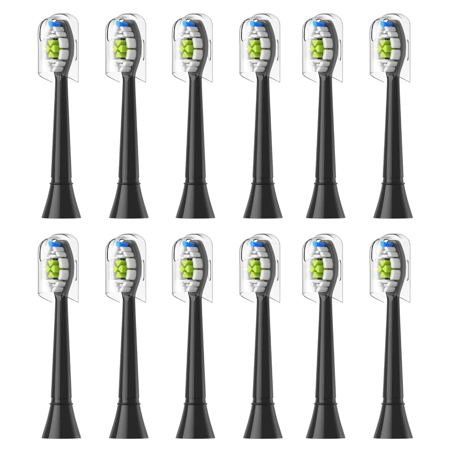 Sanfte - gründliche Reinigung: 4/8/12/16 Zahnbürstenköpfe kompatibel mit Sonicare