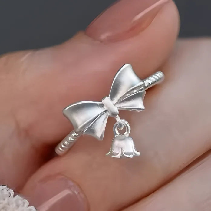 Verstellbarer Silberring mit hohlen Linien, stylischer Punk-Schmuck Unisex