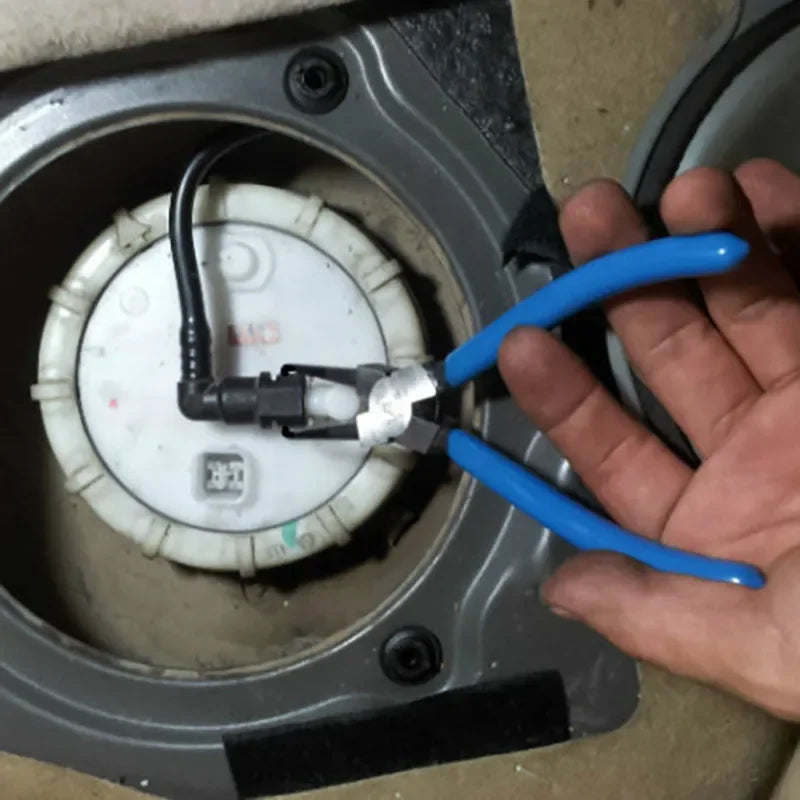 Spezial Zange 17cm zum Lösen von Kraftstoffleitungen im Auto