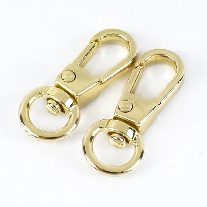 Robuste Metall Dreh Karabiner für Taschen Gürtel und Haustiere