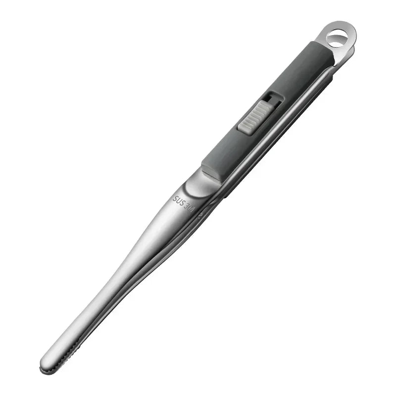 Robuste Grillzange 304 Edelstahl 26 cm – Sicherer Halt beim Grillen