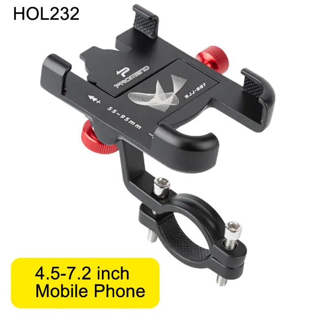 Robuster MTB Fahrrad-Telefonhalter 360° drehbar, verstellbar - rutschfest
