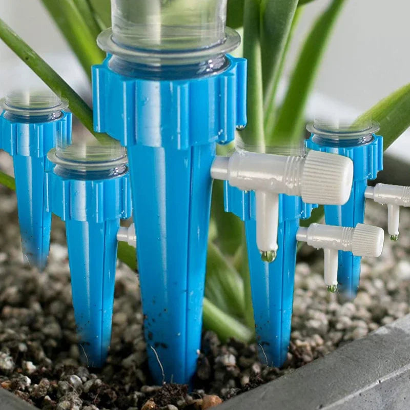 Automatische Tropfbewässerung für Garten - Gewächshaus – 2-30 Stück Kunststoff Sets