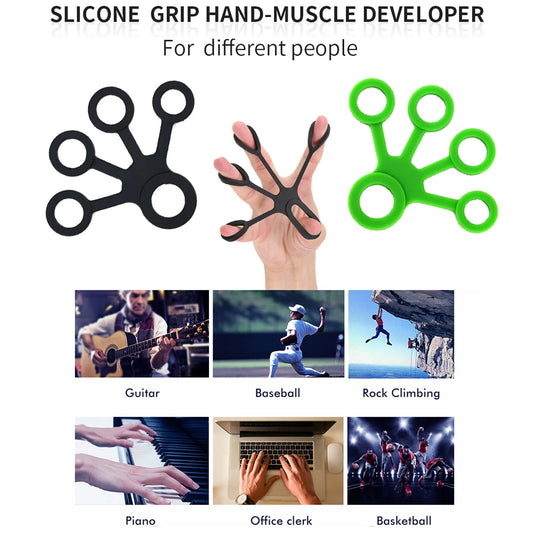 Silikon Handtrainer Fingertrainer Krafttraining für Handgelenk - Finger