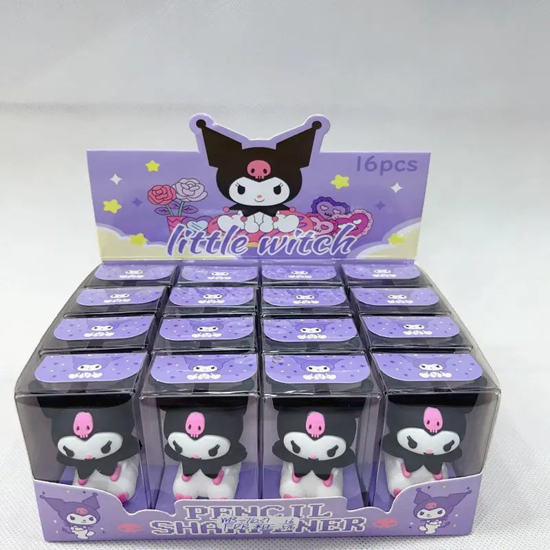 Niedlicher Mini Silikon Bleistiftspitzer für Schüler - Kinder - Manueller Spitzer