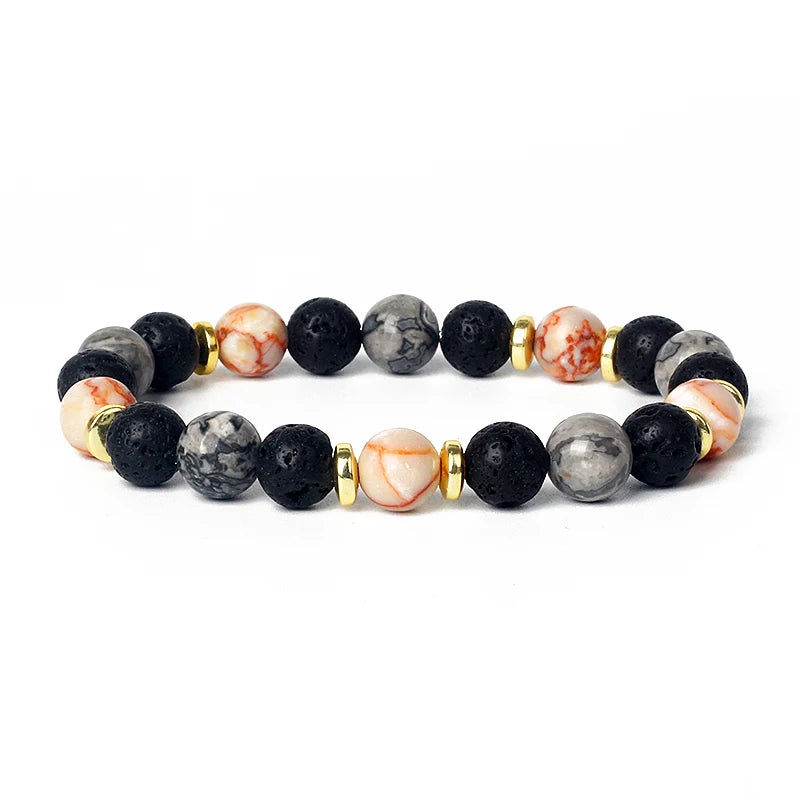 Citrin Aventurin Kristall Armband: Feng Shui Glück & Reichtum für Unisex