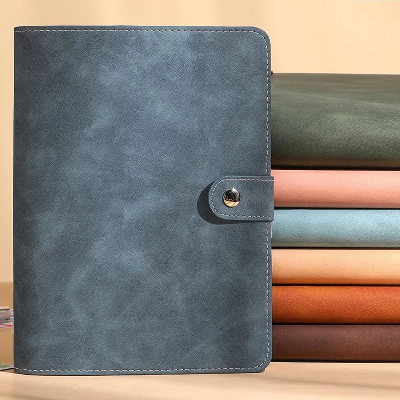 A5 A6 A7 PU Notizbuch Hülle DIY Ringbuch für Tagebuch Agenda Fotoalbum
