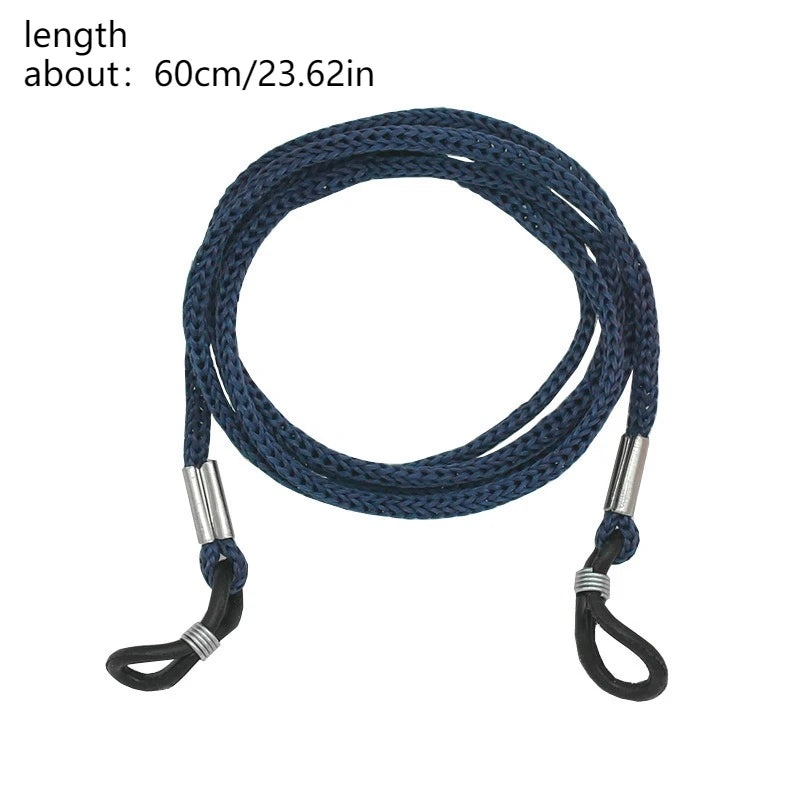 Set farbiger Brillenbänder aus Nylon für Sonnen und Lesebrillen