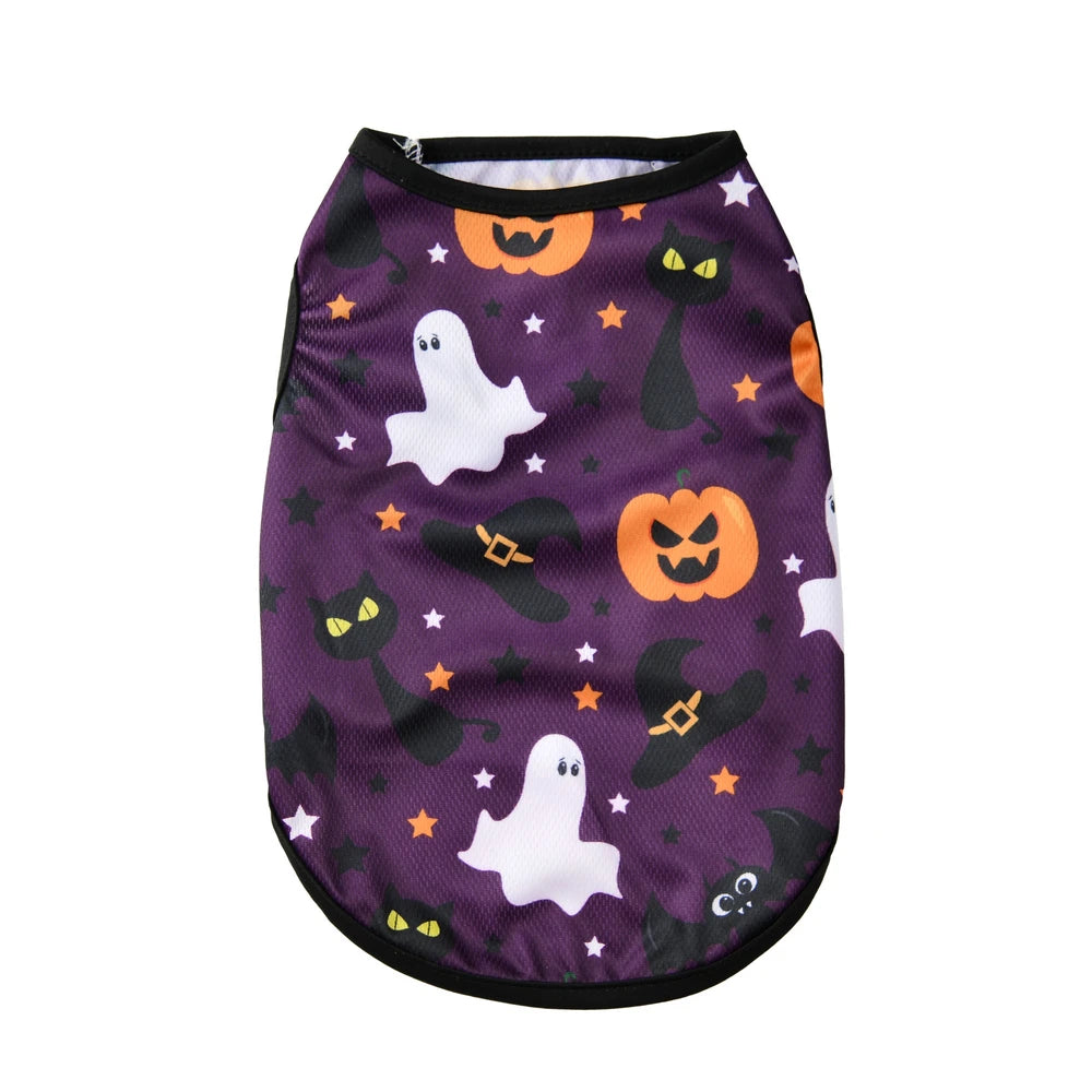 Halloween Haustier Kostüm Lustiger Pullover für Hunde Katzen Atmungsaktiv