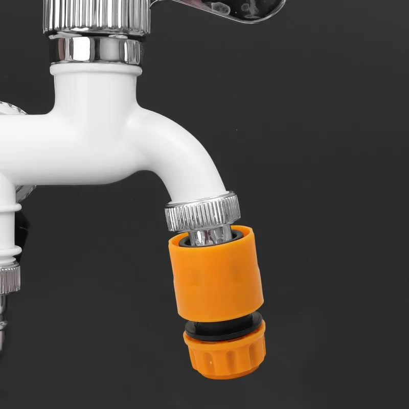 Universal Gartenschlauch Adapter – Dicht - Schnell, 1-10 Stück Kunststoff Anschluss