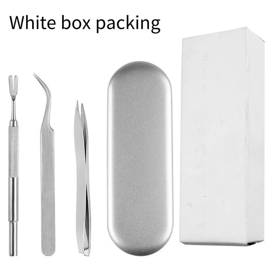 Effektives Edelstahl Floh - Zecken Entferner Set – Sicher für Hund - Katze