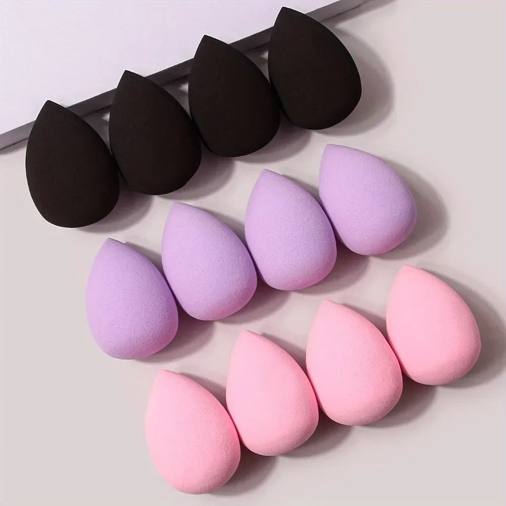 12-teiliges Make-Up Schwamm Set – Weich - Vielseitig für makelloses Finish