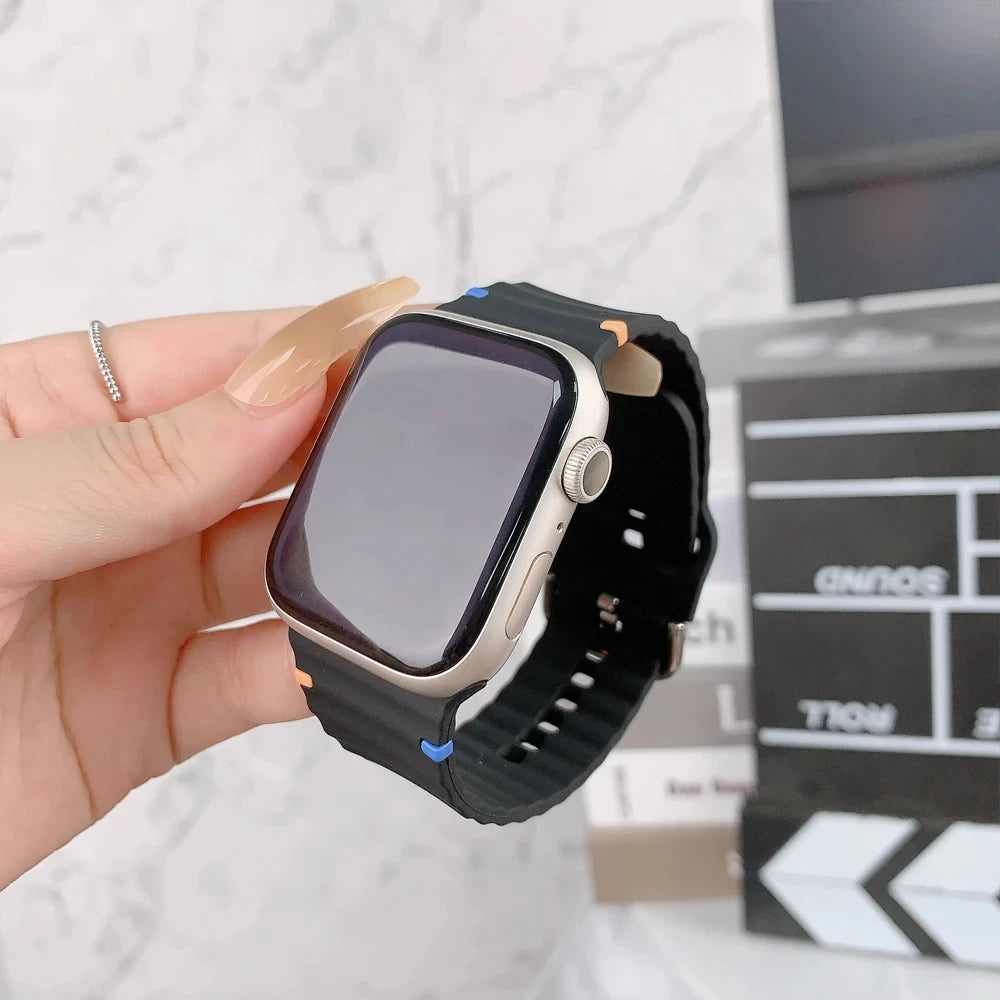 Atmungsaktives Silikonarmband 38-49mm – Nachhaltig, sportlich - individuell