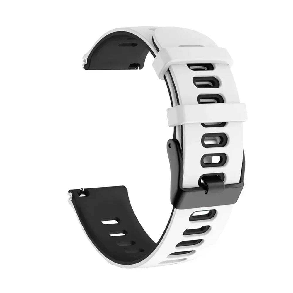 Flexibles Silikonarmband 20/22mm – Komfort - Stil für Huawei, Garmin - Samsung