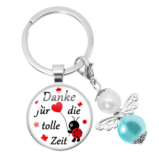 Personalisierbarer Schlüsselanhänger als Abschiedsgeschenk für Erzieher