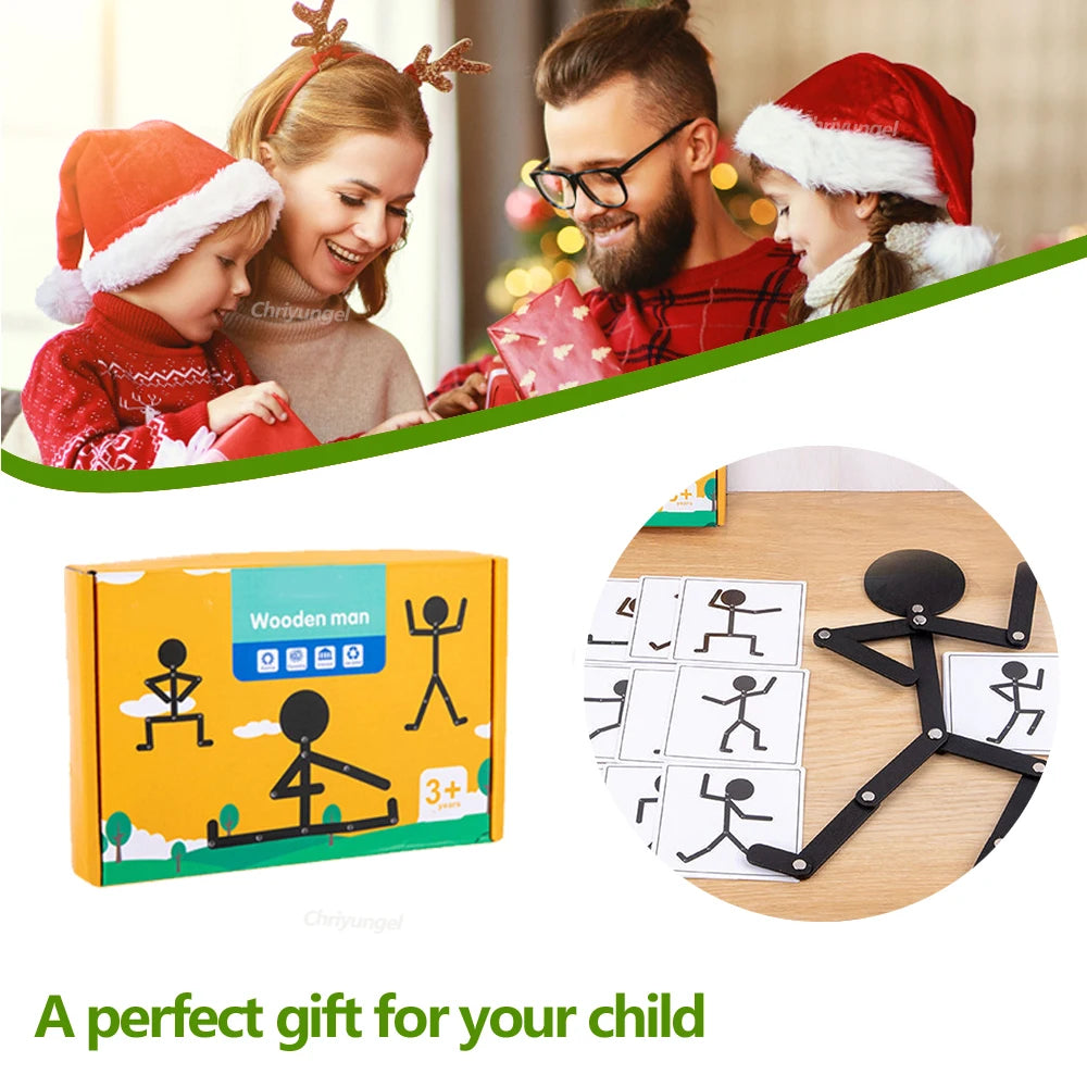 Montessori DIY Puzzle für Vorschulkinder – 24 Karten fördern Feinmotorik spielerisch