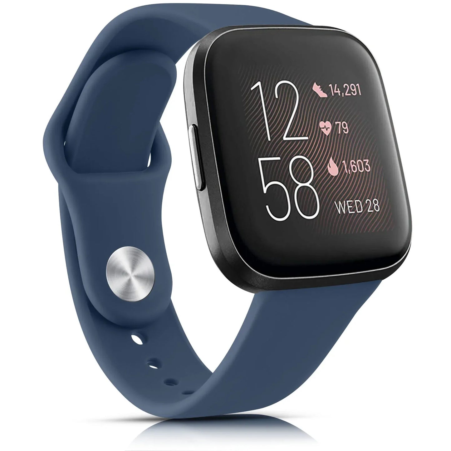 Silikon Armband Sport Ersatz für Fitbit Versa 1 2 3 4 Lite Sense 2