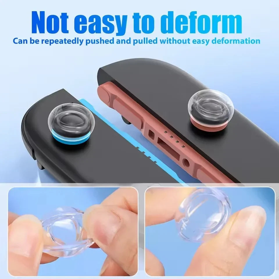Analoge Thumb-Stick-Griffkappen für Switch 2 mit Schutz und Komfort