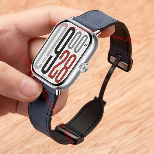 Elegantes Magnetisches Lederarmband für Xiaomi Uhren und Mi Band-Yabubestshop