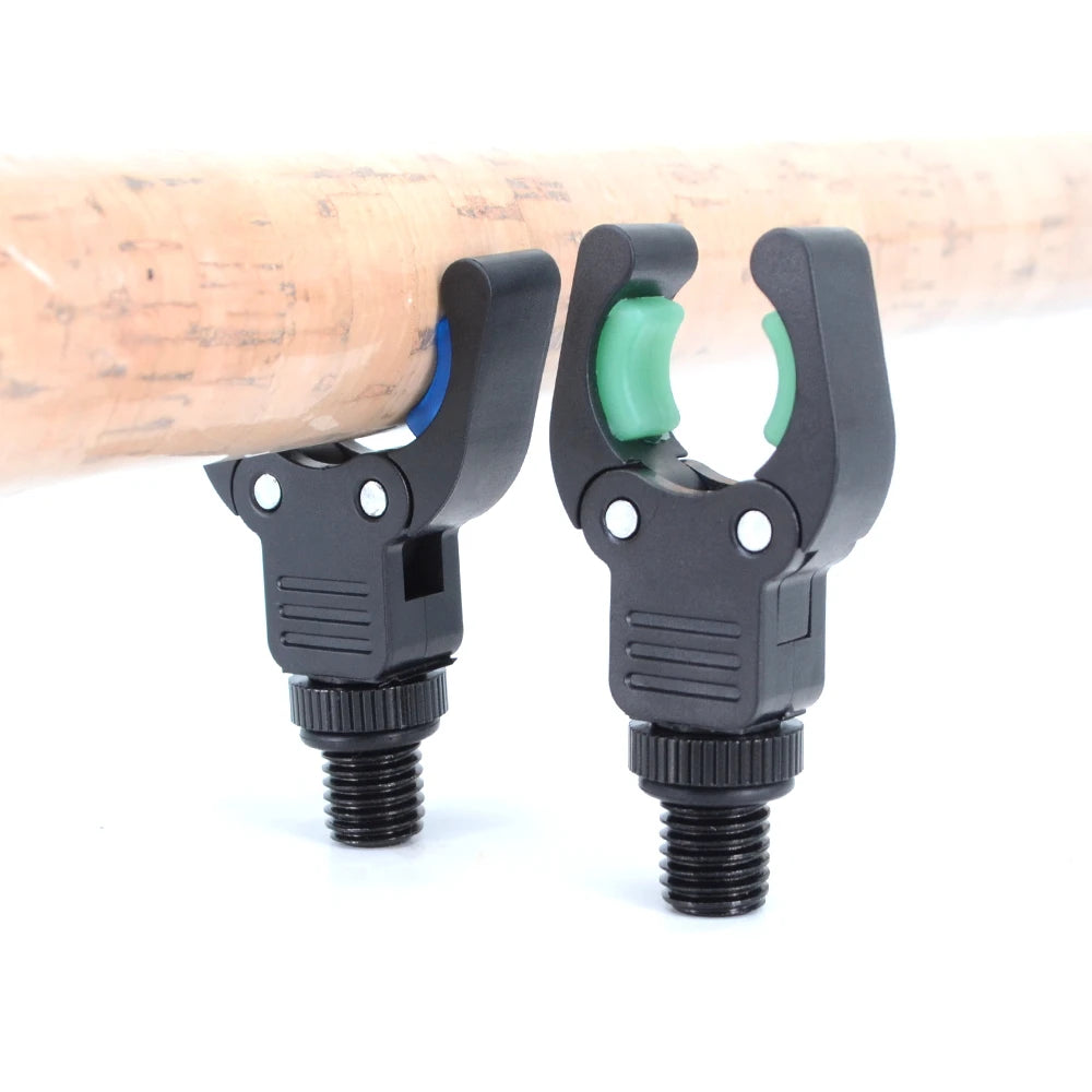 Sicherer Halt - Sichtbarkeit: 2 Nylon Karpfen-Rutenhalter mit 3/8 Zoll Gewinde