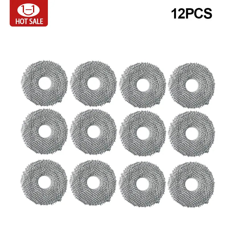 Effiziente Ersatzteile für Robot Vacuum X20+: Staubbeutel, Bürste - HEPA-Filter Set