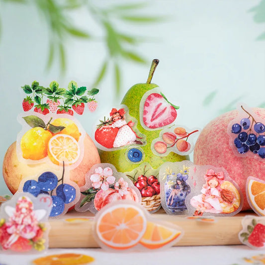 Saftiges Obst Washi-Tape 40mmx2m für Bullet Journals und Scrapbooking