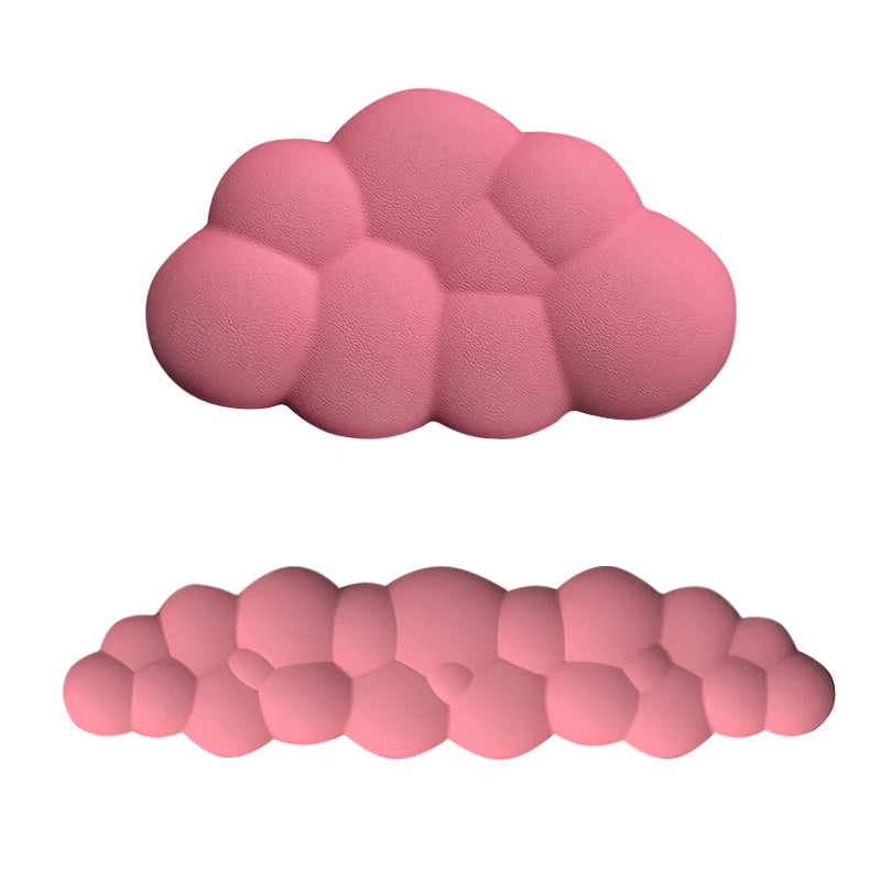 Ergonomische Handgelenkauflage Wolkenform mit Memory-Schaum und rutschfest