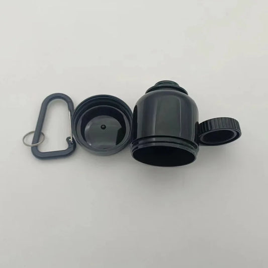 Praktische 100 ml Mini Flasche für Milchpulver beim Camping