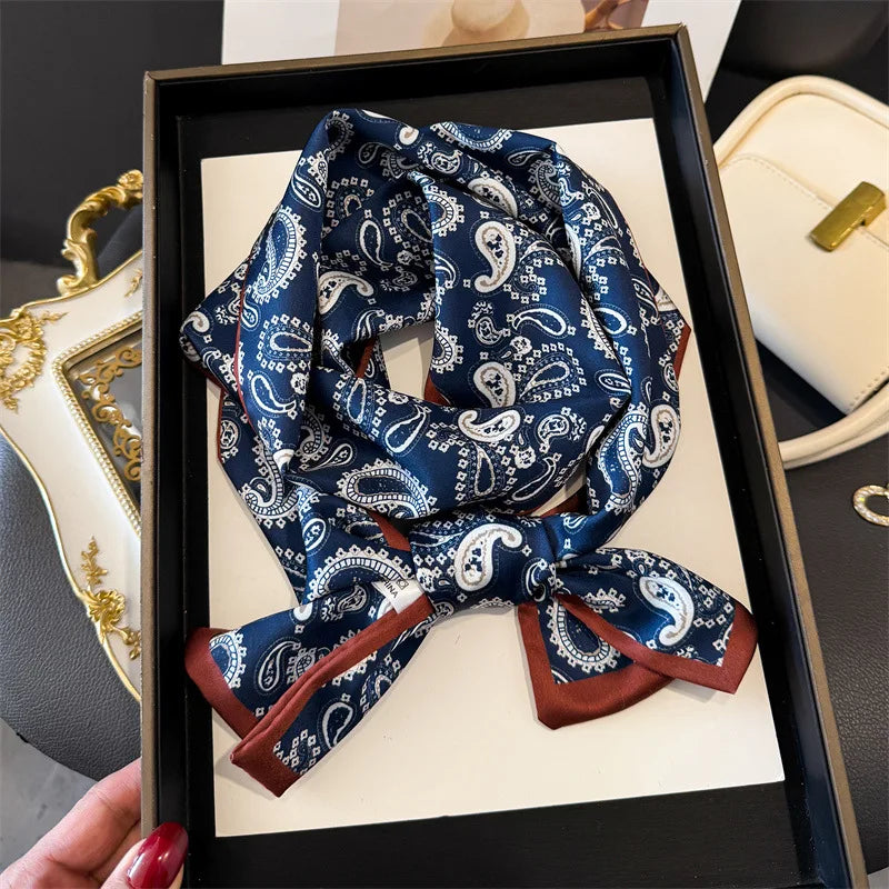 Dünner Seidenschal für Frauen – Multifunktionales Halstuch-Yabubest - Home & More