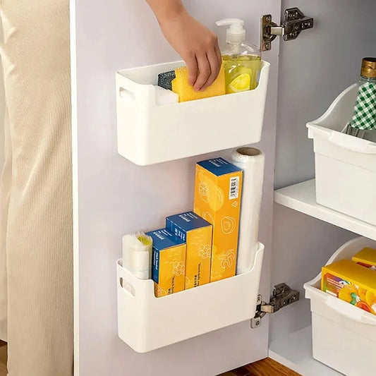 Robuste Küchen-Aufbewahrungsbox mit Griff – praktische Ordnung für Schrank - Schublade