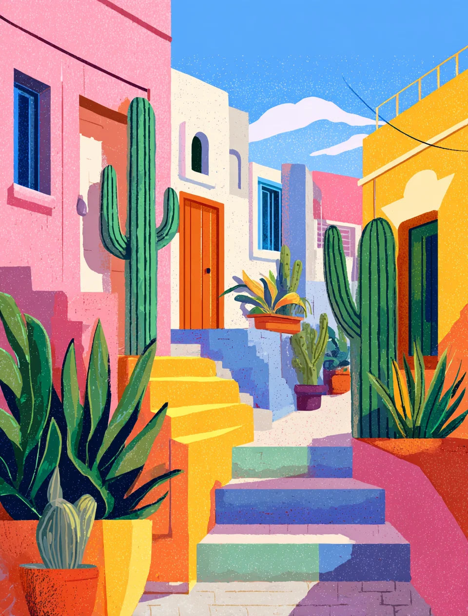 Malen nach Zahlen Set für Erwachsene Landschaft Leinwand Kunst 40x50 bis 60x75 cm