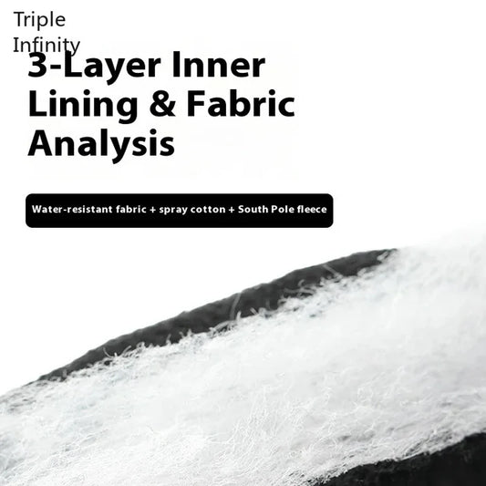 Robuste Herren Winterhandschuhe winddicht warm Touchscreen Funktion