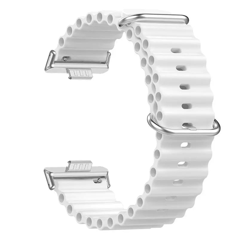 Flexibles Silikon-Sportarmband Ocean 20cm – Komfort - Style für Watch Fit 3 4 Pro